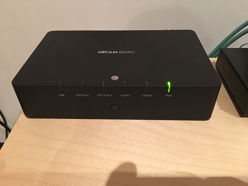 Arcam (asynchronous) irDAC for iPhone and MBP listening