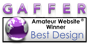 Amateur Website Best Design Award